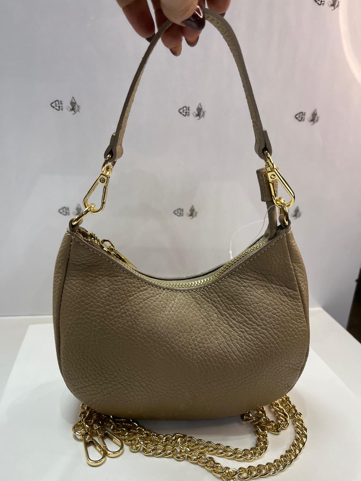 Nowość Włoska skórzana torebka VEZZE