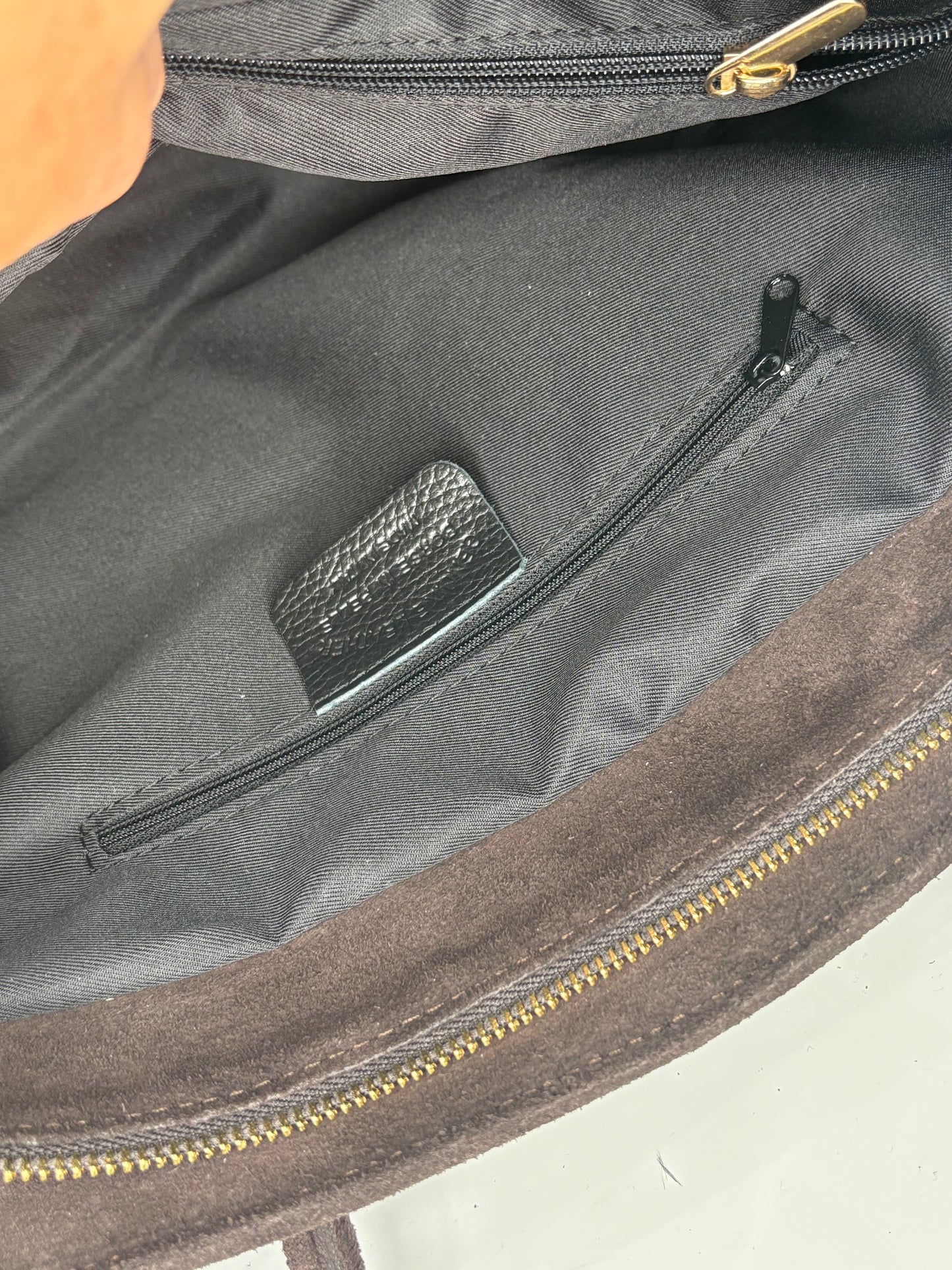 NOWOŚĆ VEZZE zamsz naturalny czekolada