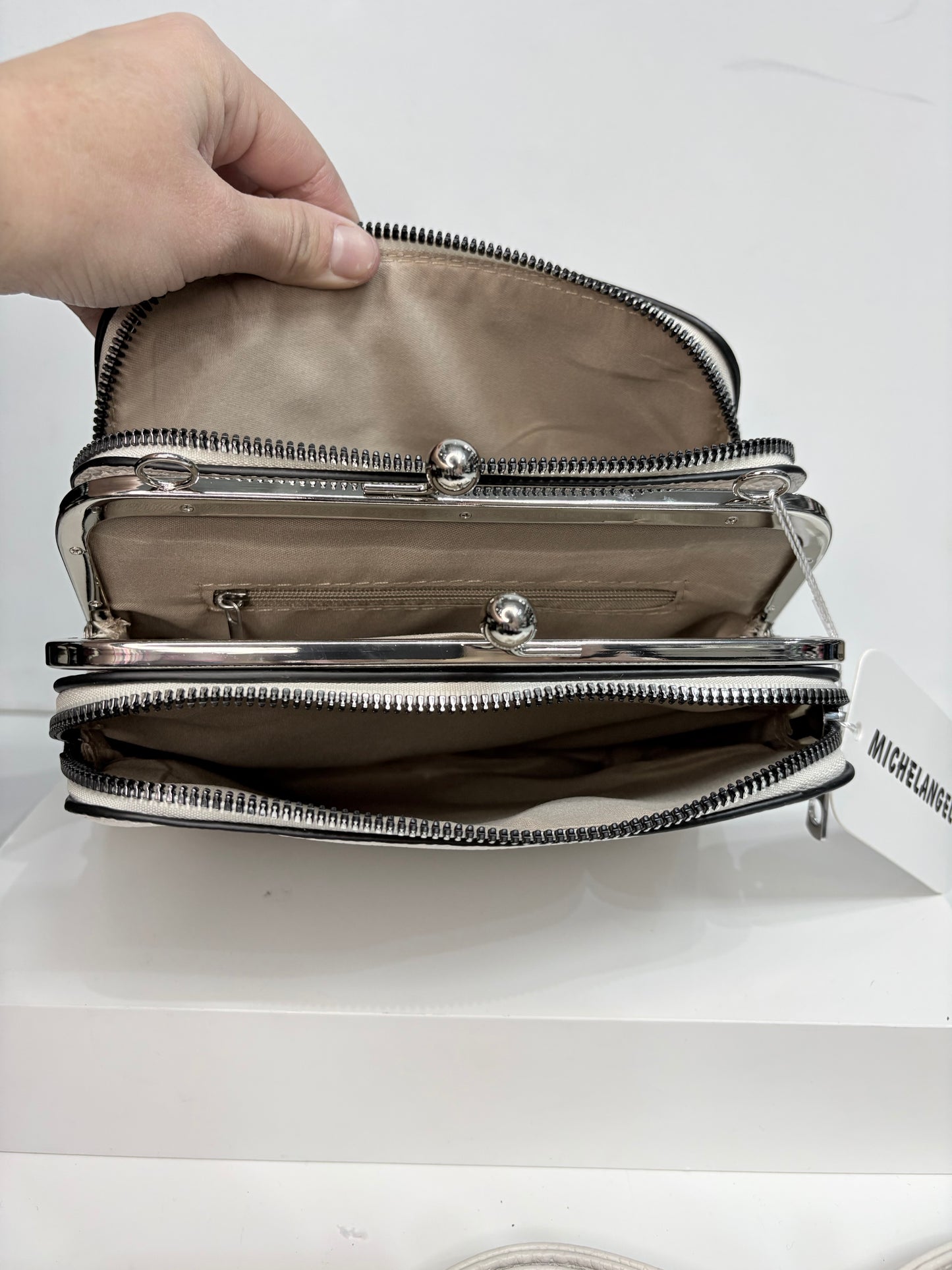 Nowość Torebka jasny beż