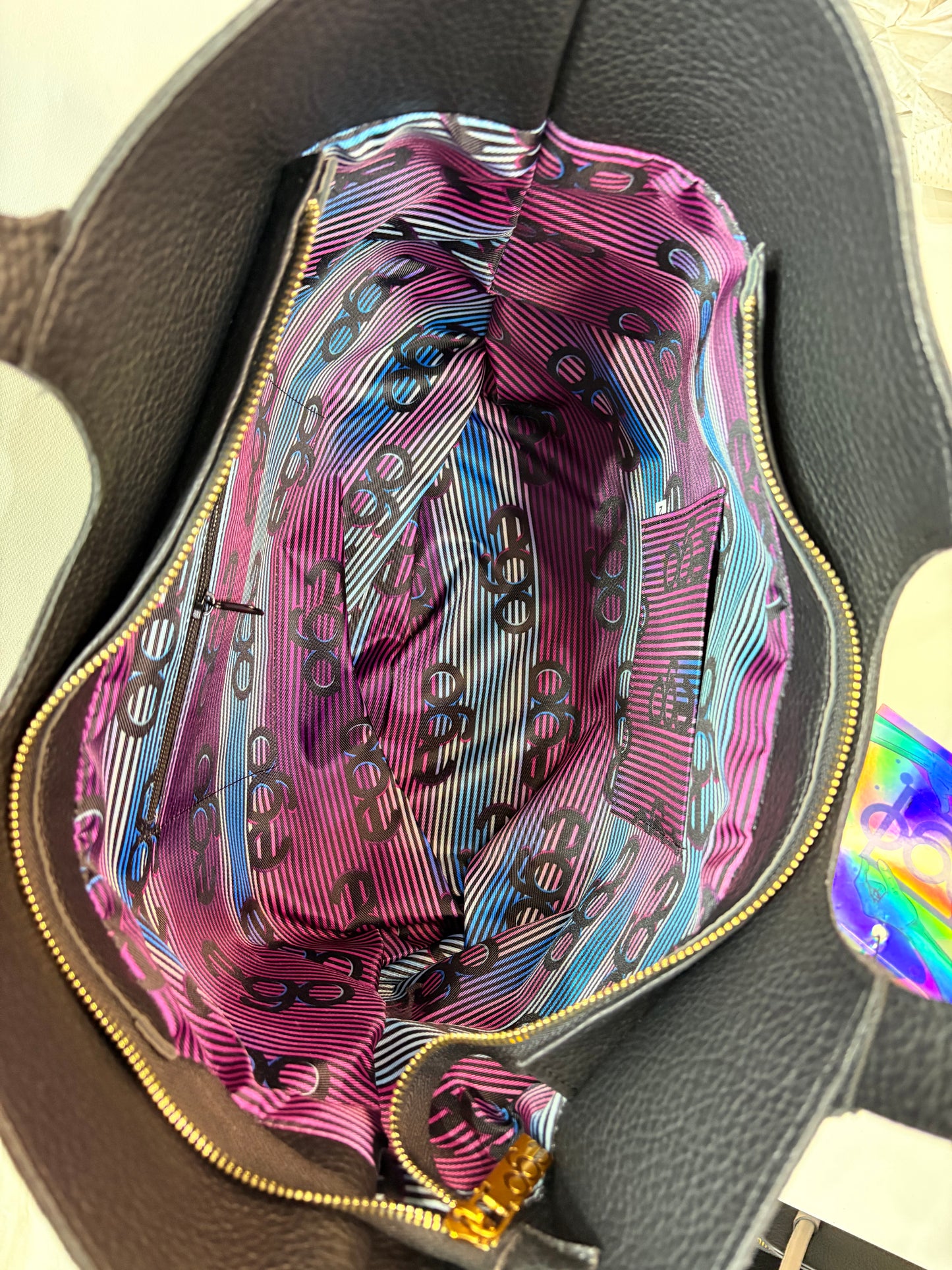 NOWOŚĆ Torebka elegancka EGO skóra Eko Czarna