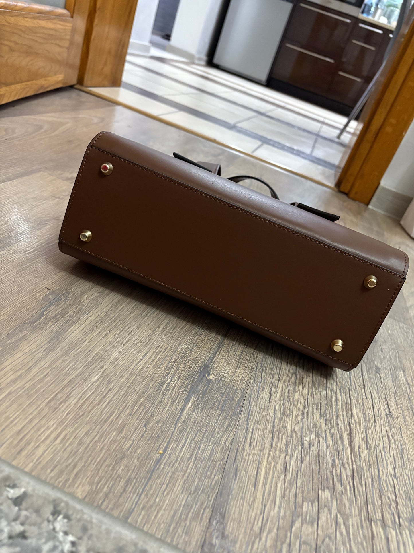 NOWOŚĆ Włoska skóra naturalna braz NP