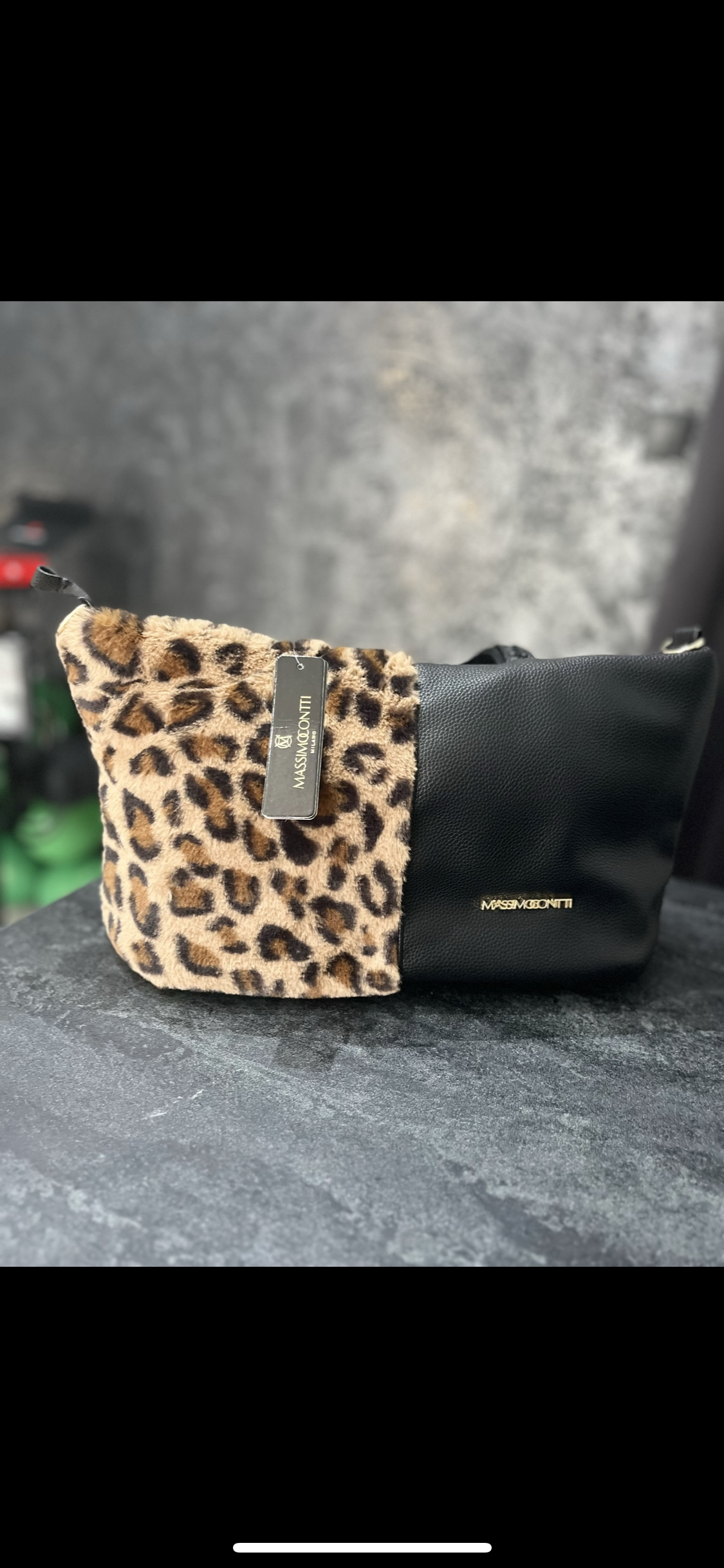 WYPRZEDAŻ Shopperka Massimo Contti panterka