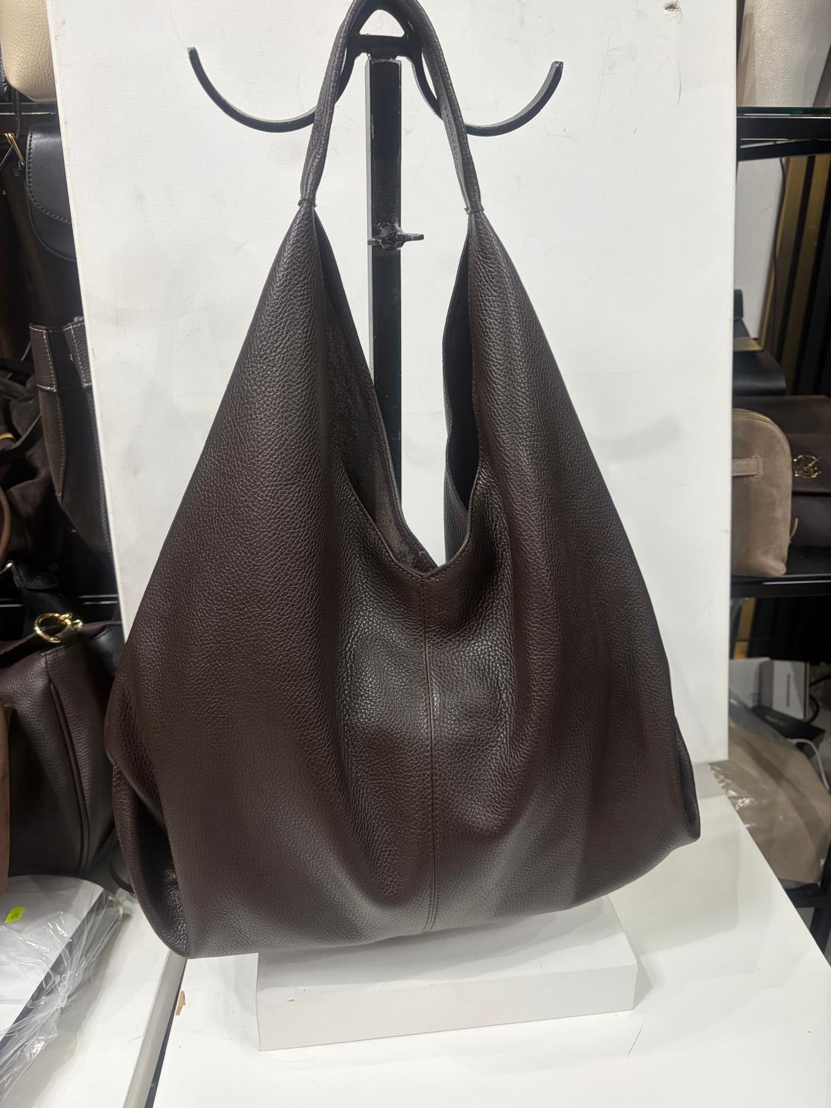 NOWOŚĆ VEZZE skóra naturalna czekolada