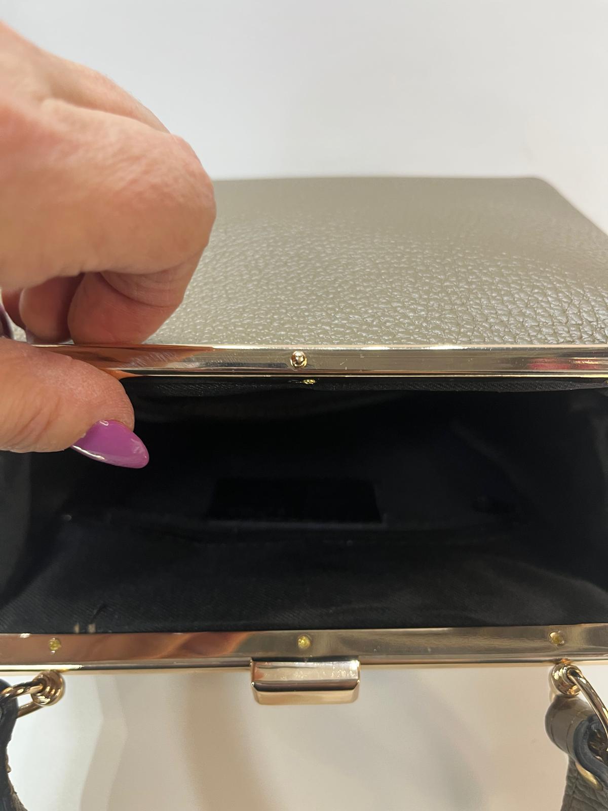 Nowość torebka skórzana VEZZE TAUPE.