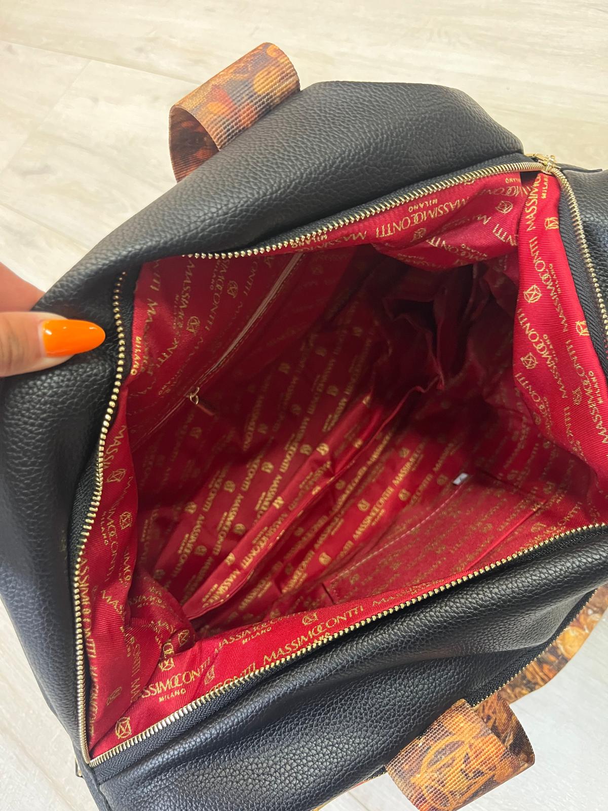 Massimo Contti torba weekendówka siłownia podróżna skóra ekologiczna Myszka Miki