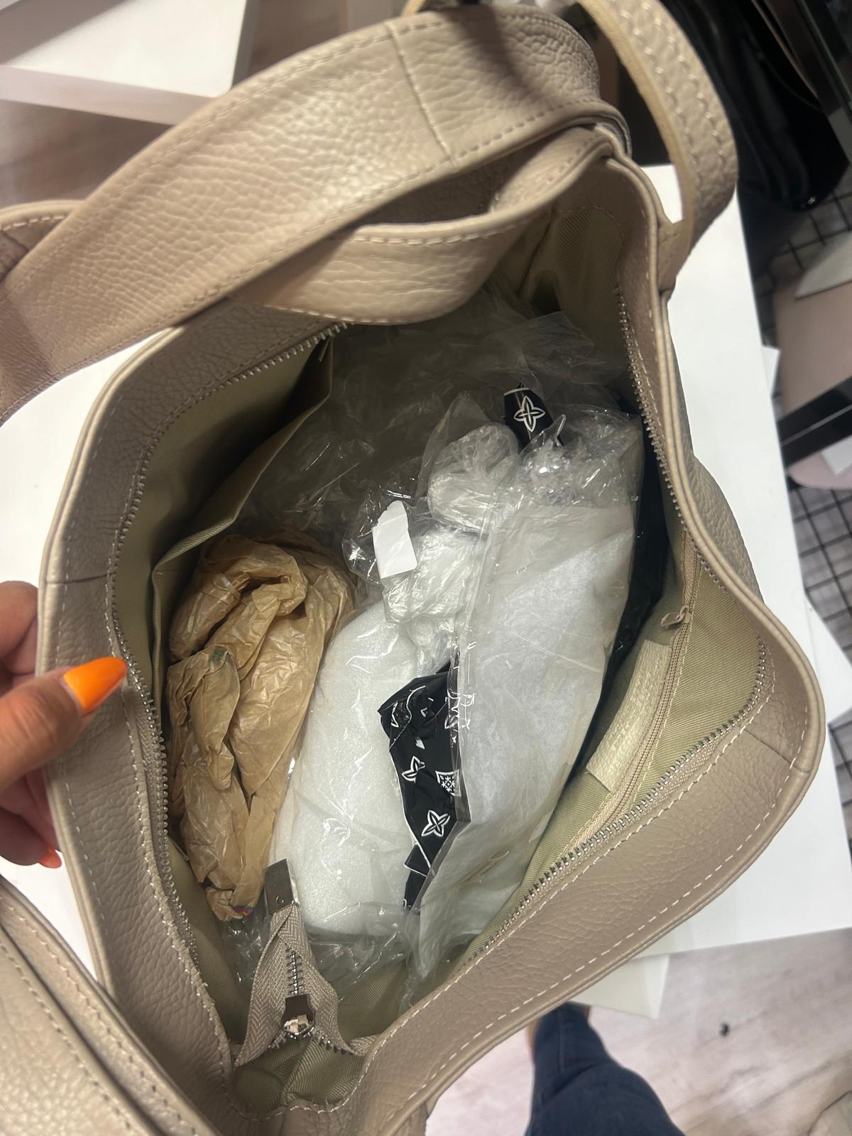 TOREBKA PLECAK SKÓRA NATURALA 2W1