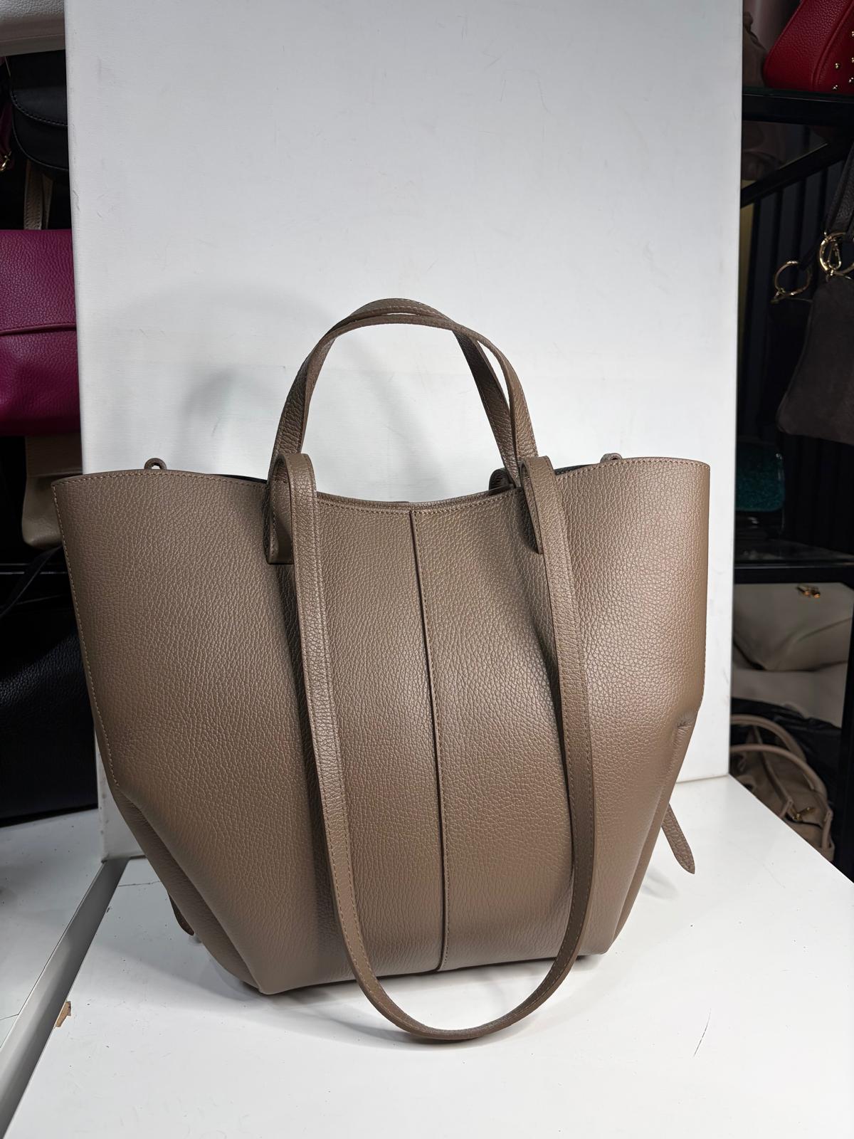 NOWOŚĆ VEZZE skóra naturalna Taupe