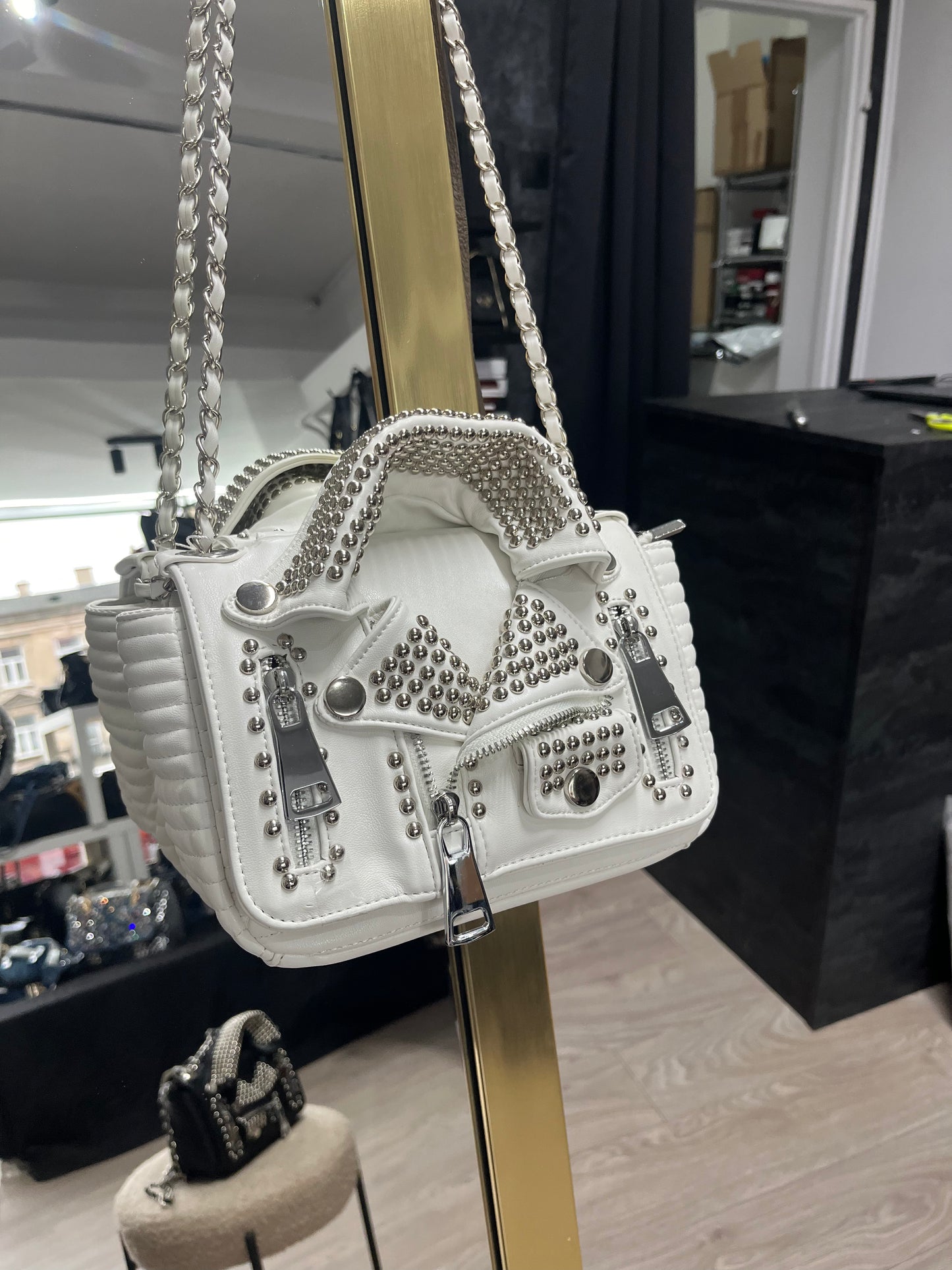 Kuferek ramoneska biały Massimo Contti KOLEKCJA LIMITOWANA