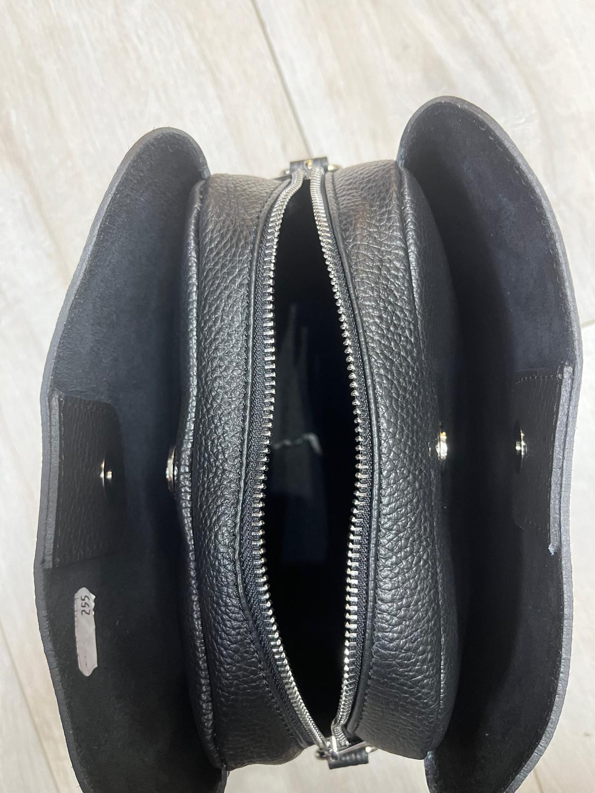 NOWOŚĆ Klasyczna torebka VEZZE ze skóry naturalnej