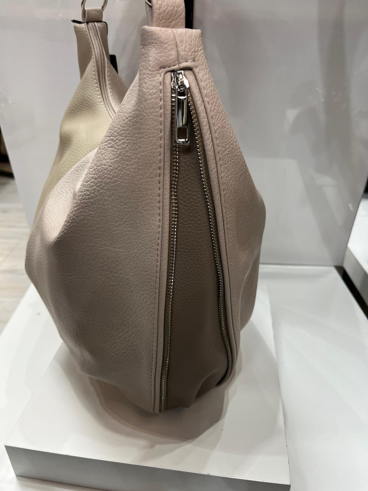 Nowość torebka ekoskóra PABLO JASNY BEŻ