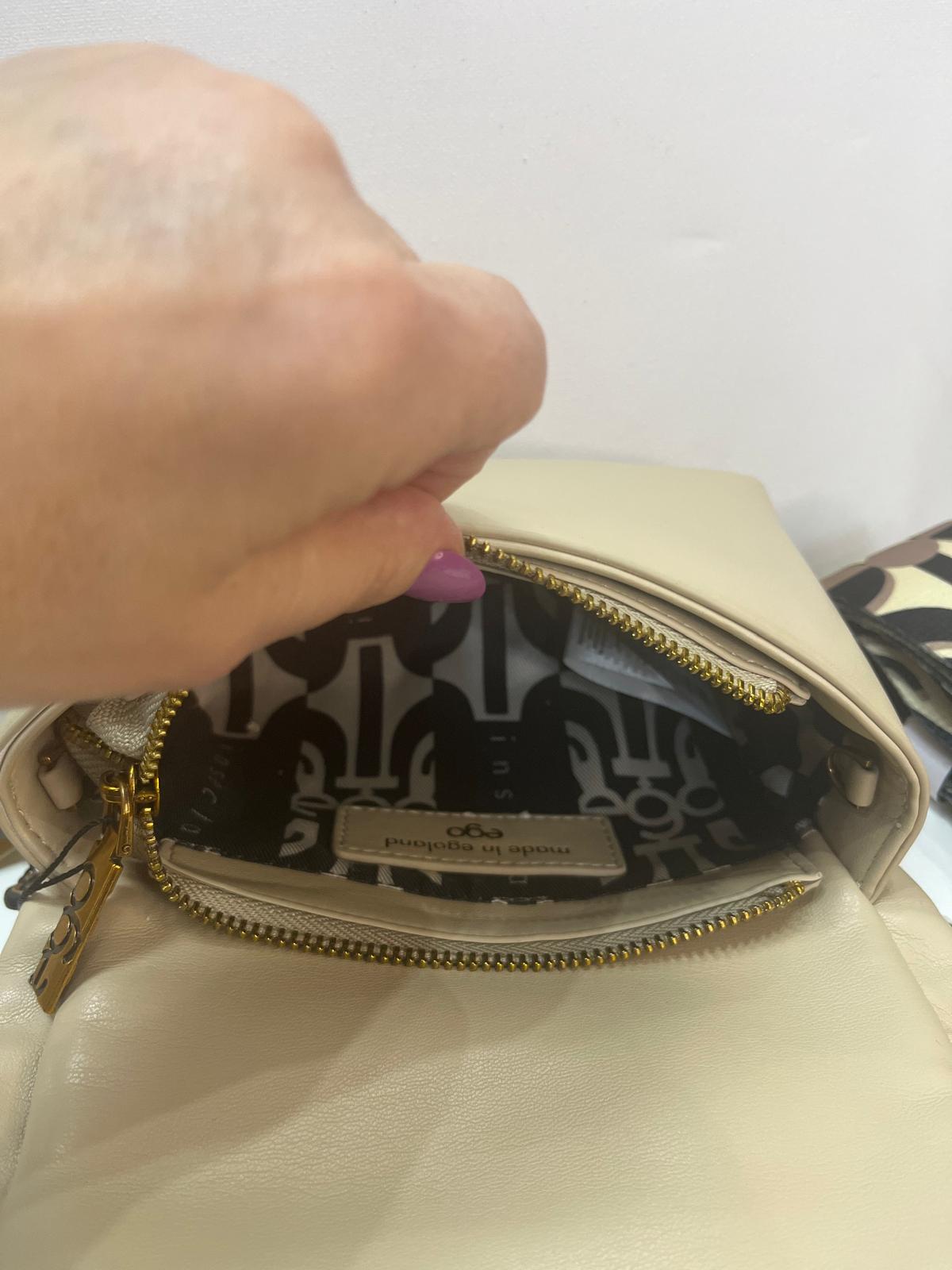 NOWOŚĆ Torebka EGO listonoszka Czarna