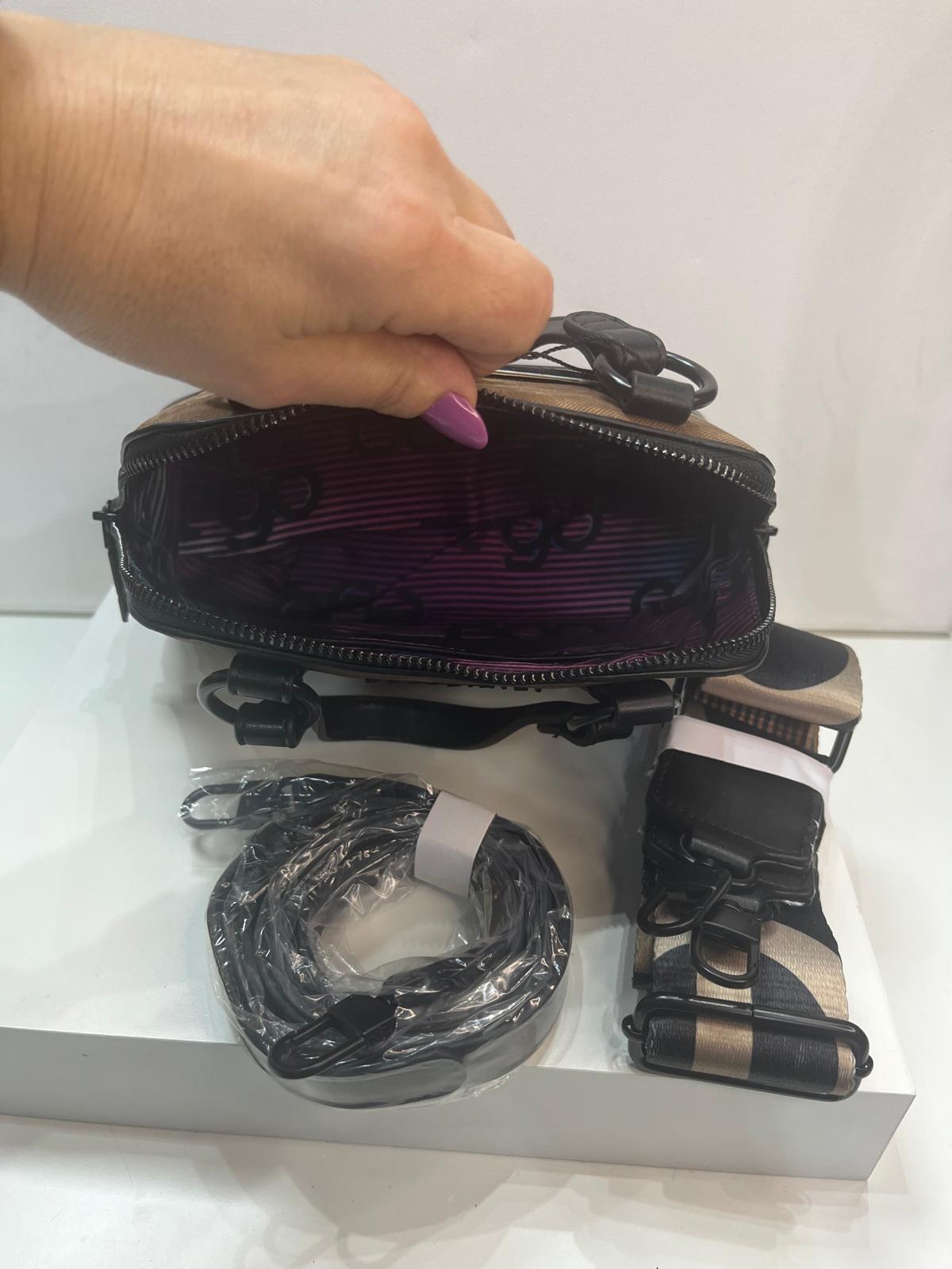 NOWOŚĆ Torebka elegancka EGO skóra Eko Brąz