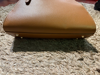 NOWOŚĆ Torebka skóra naturalna carmel włoska