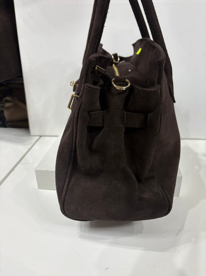 NOWOŚĆ VEZZE  zamsz naturalny czekolada