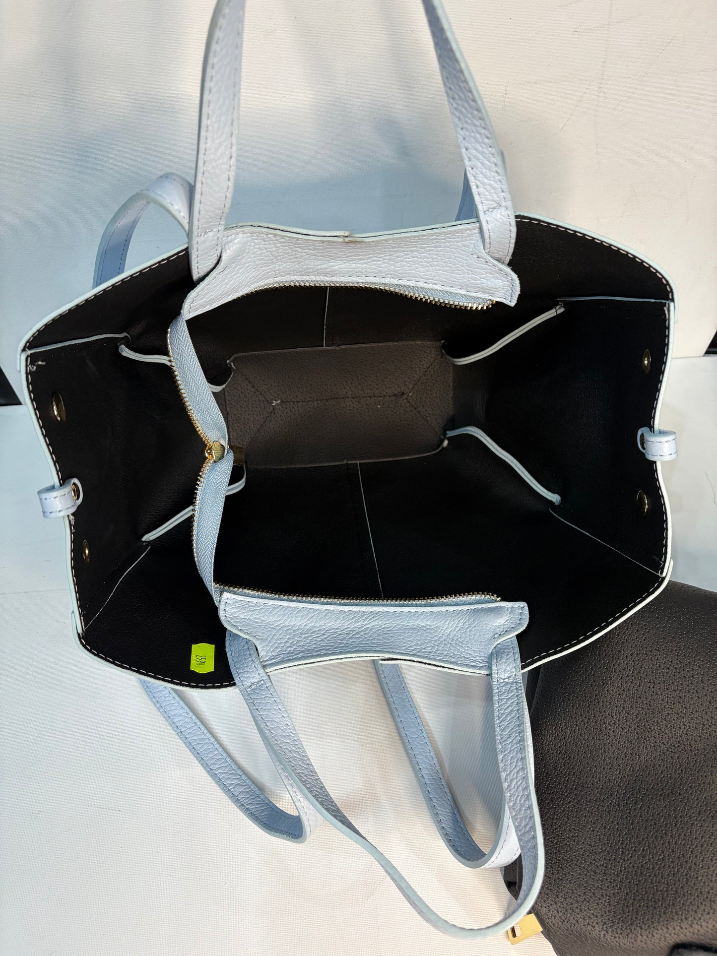 NOWOŚĆ VEZZE skóra naturalna błękitna