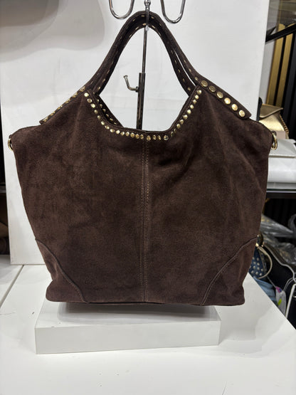 NOWOŚĆ VEZZE  zamsz naturalny czekolada