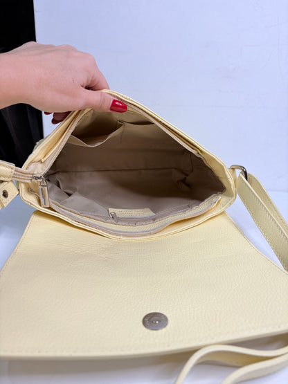 NOWOŚĆ VEZZE skóra naturalna  żółta