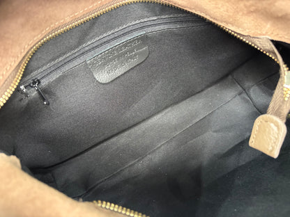 NOWOŚĆ Torebka VEZZE zamsz naturalny