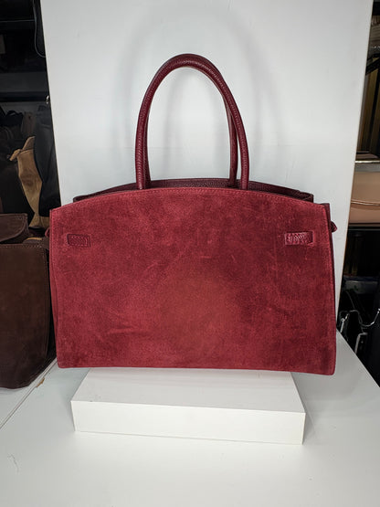NOWOŚĆ VEZZE zamsz naturalny bordo