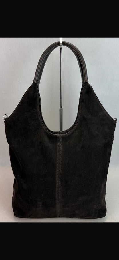 NOWOŚĆ VEZZE skóra naturalna i zamsz naturalny