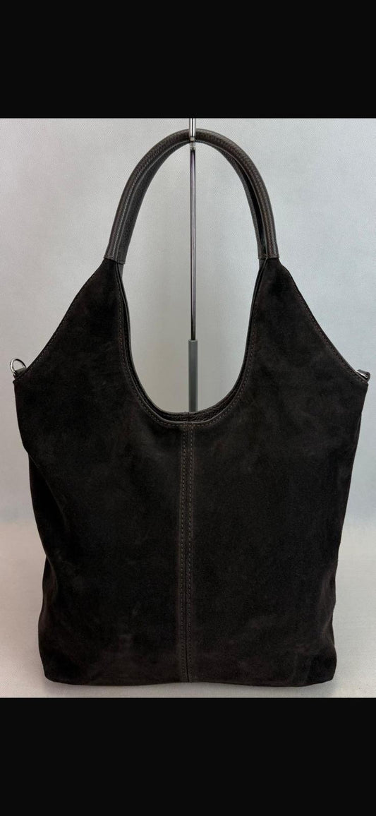 NOWOŚĆ VEZZE skóra naturalna i zamsz naturalny