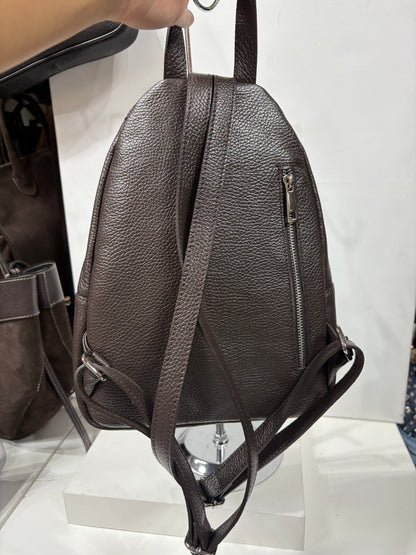 NOWOŚĆ plecak VEZZE skóra naturalna brąz