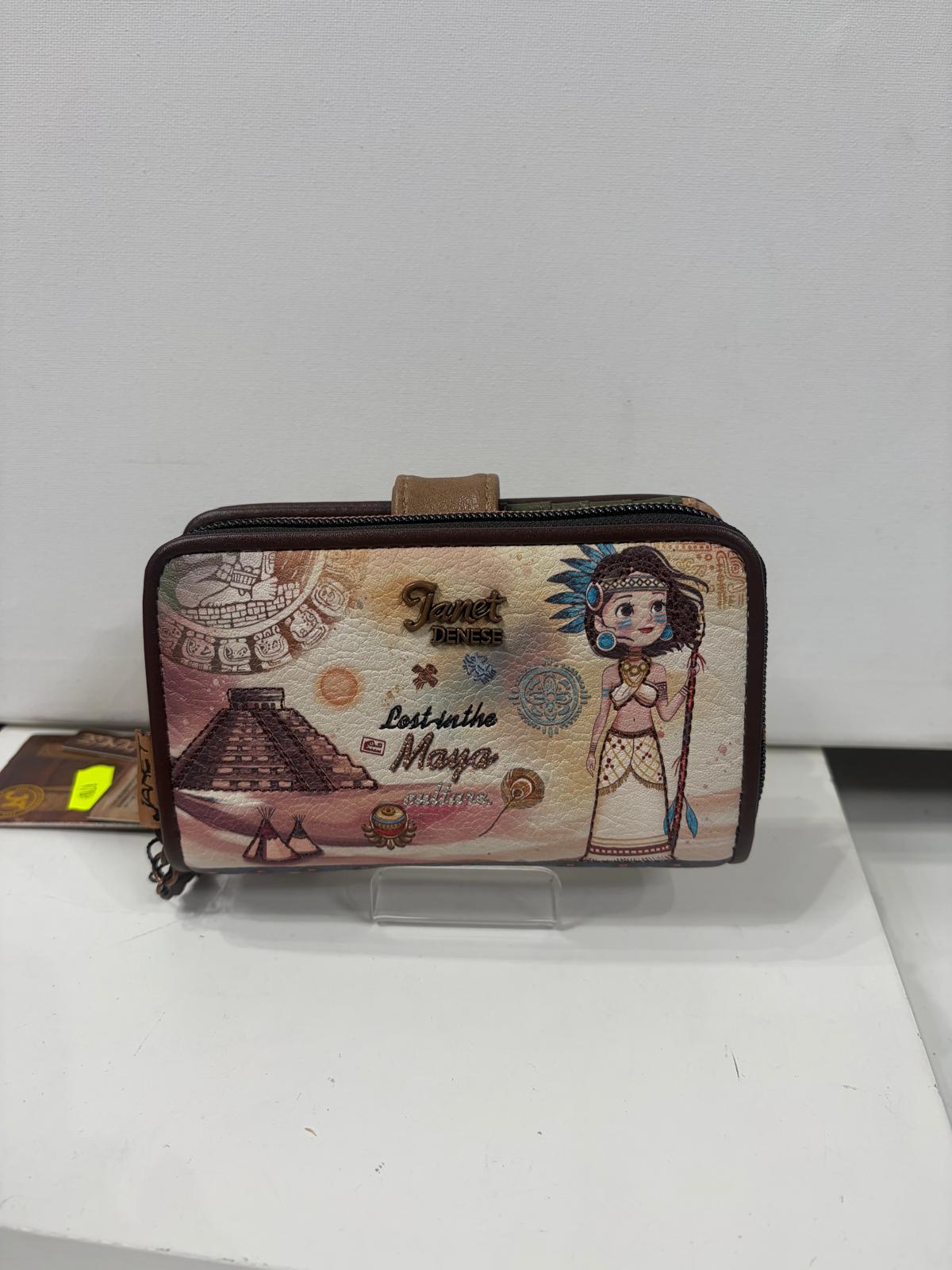 NOWOŚĆ Portfel damski skórzany JANET