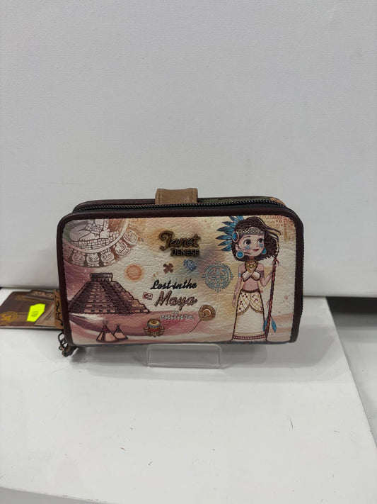 NOWOŚĆ Portfel damski skórzany JANET