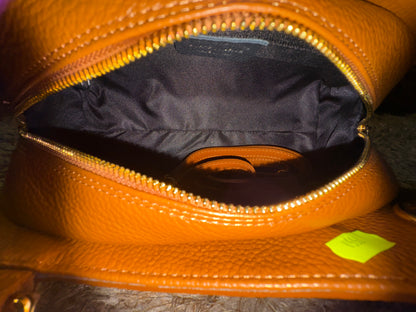 NOWOŚĆ Torebka skóra naturalna carmel włoska