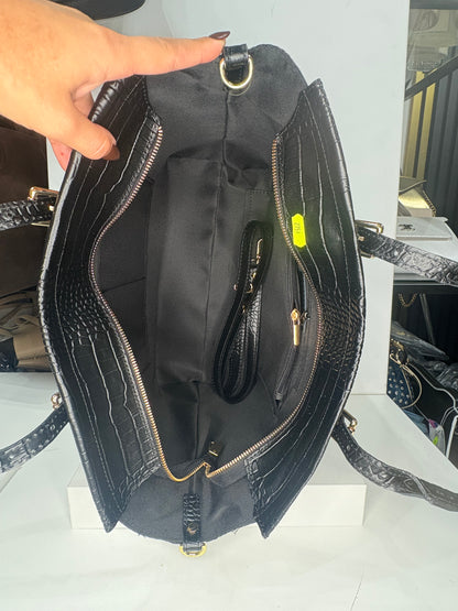 NOWOŚĆ VEZZE  skóra naturalna czarna