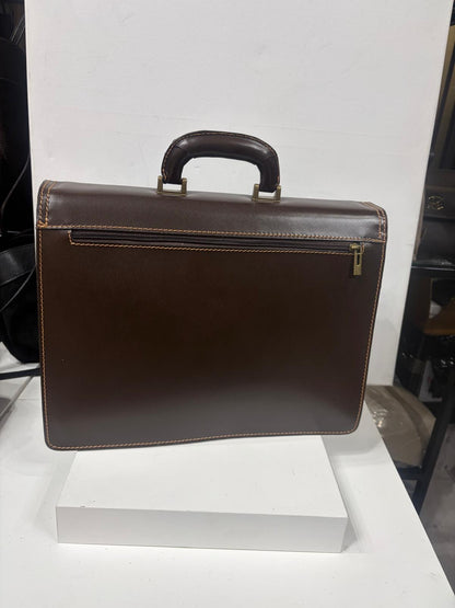 NOWOŚĆ torba skórzana teczka A4 torba elegancka brązowa