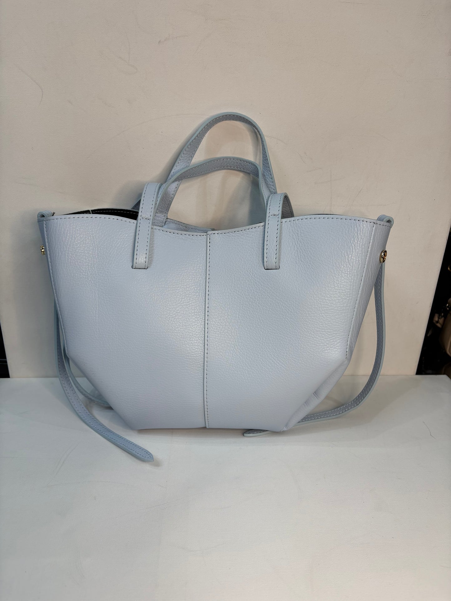 NOWOŚĆ VEZZE skóra naturalna błękitna