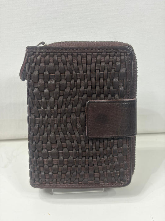 NOWOŚĆ Portfel damski skórzany czekolada