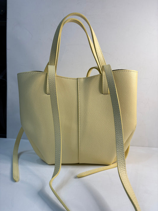 NOWOŚĆ VEZZE skóra naturalna  żółta