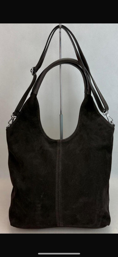 NOWOŚĆ VEZZE skóra naturalna i zamsz naturalny