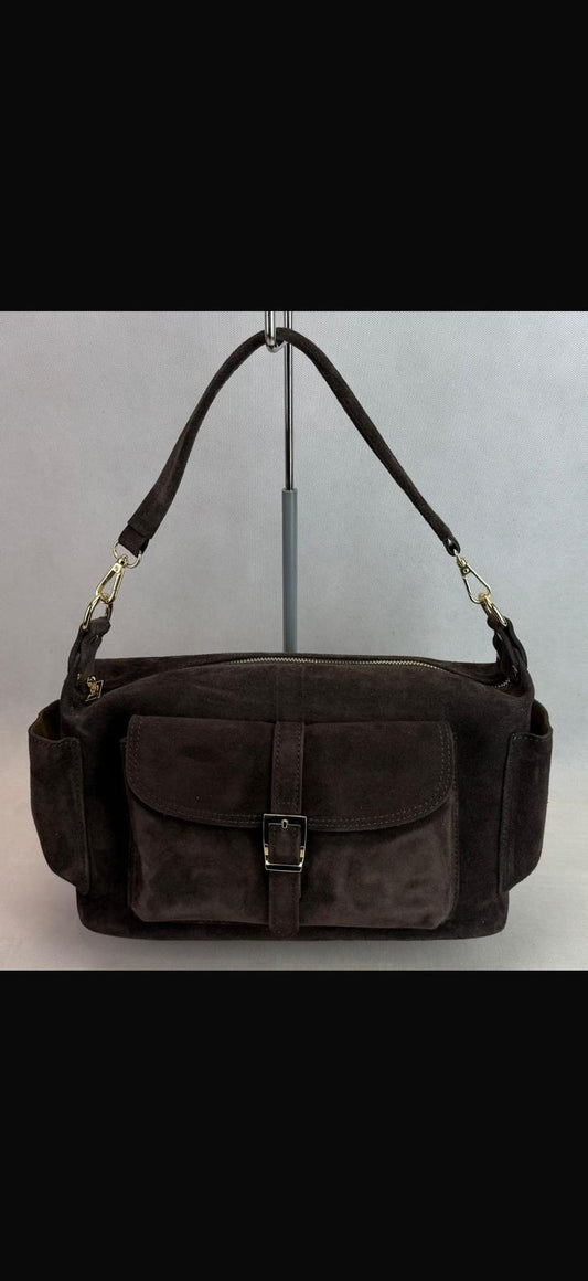 NOWOŚĆ VEZZE zamsz naturalny