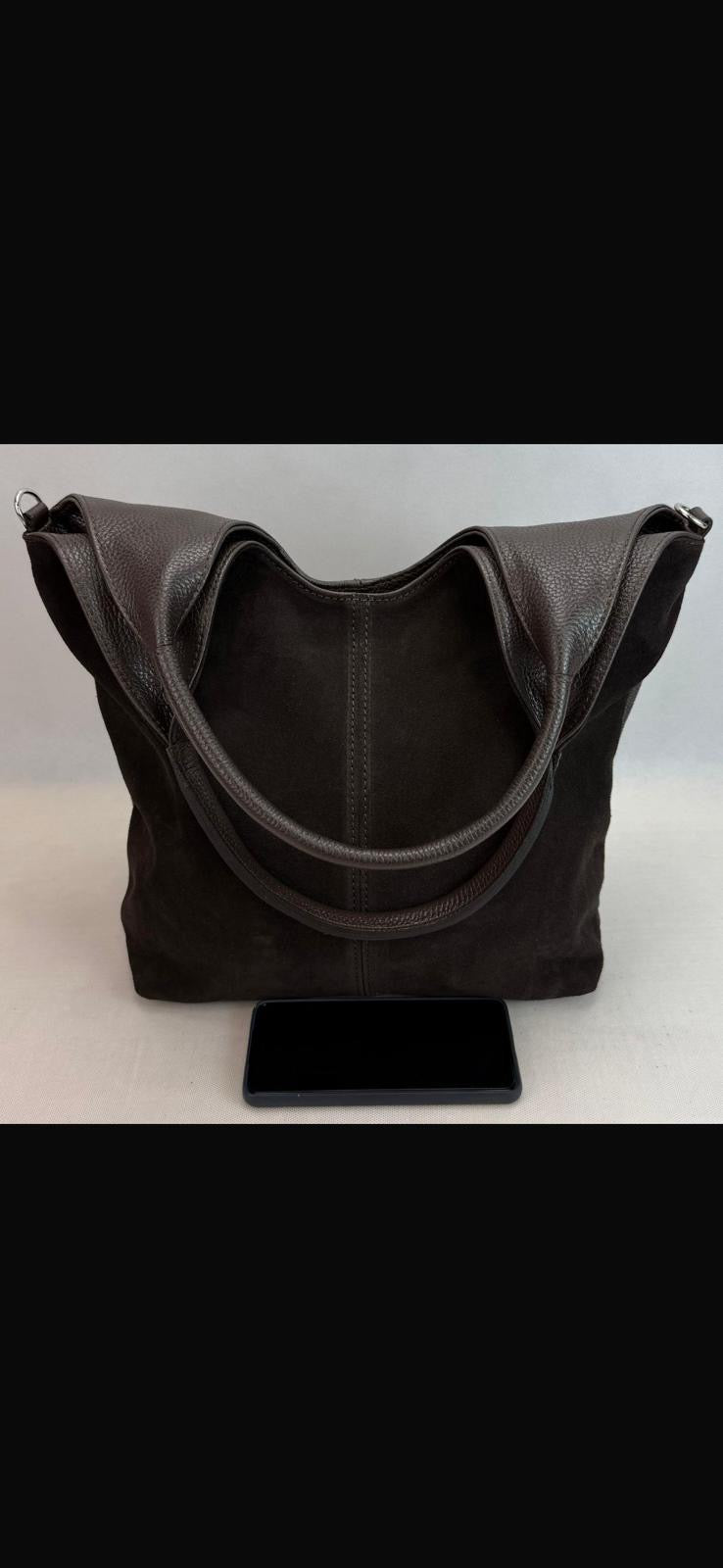 NOWOŚĆ VEZZE skóra naturalna i zamsz naturalny