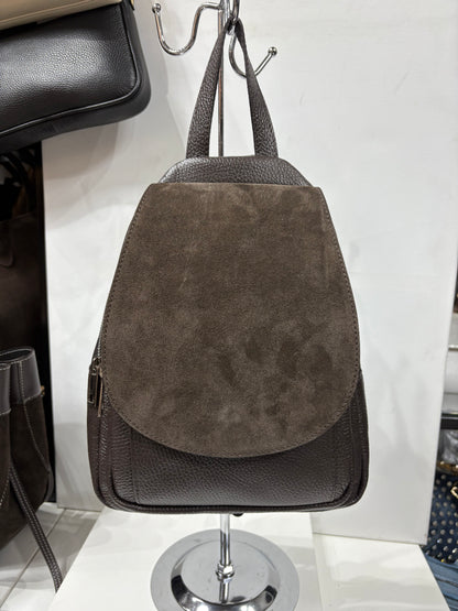 NOWOŚĆ plecak VEZZE skóra naturalna brąz