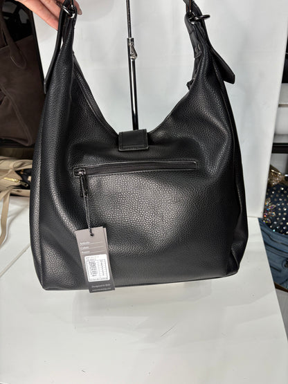 NOWOŚĆ TOREBKA czarna worek skóra ekologiczna