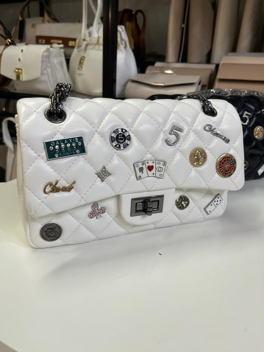 Chanelka Massimo Contti Limitowana Kolekcja skóra ekologiczna
