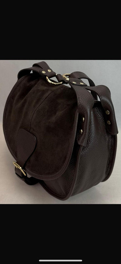 NOWOŚĆ VEZZE skóra naturalna i zamsz naturalny