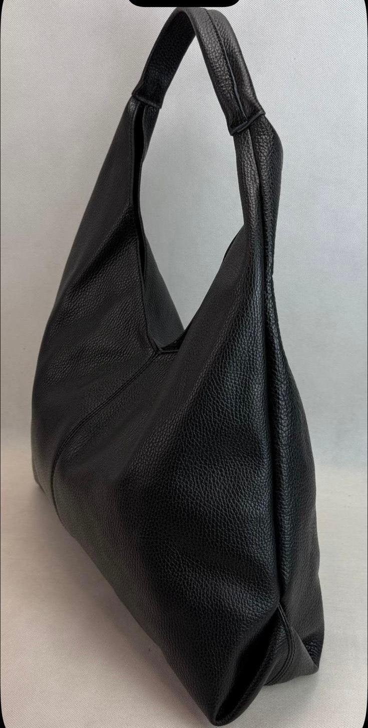 NOWOŚĆ Torebka skóra naturalna  czarna VEZZE