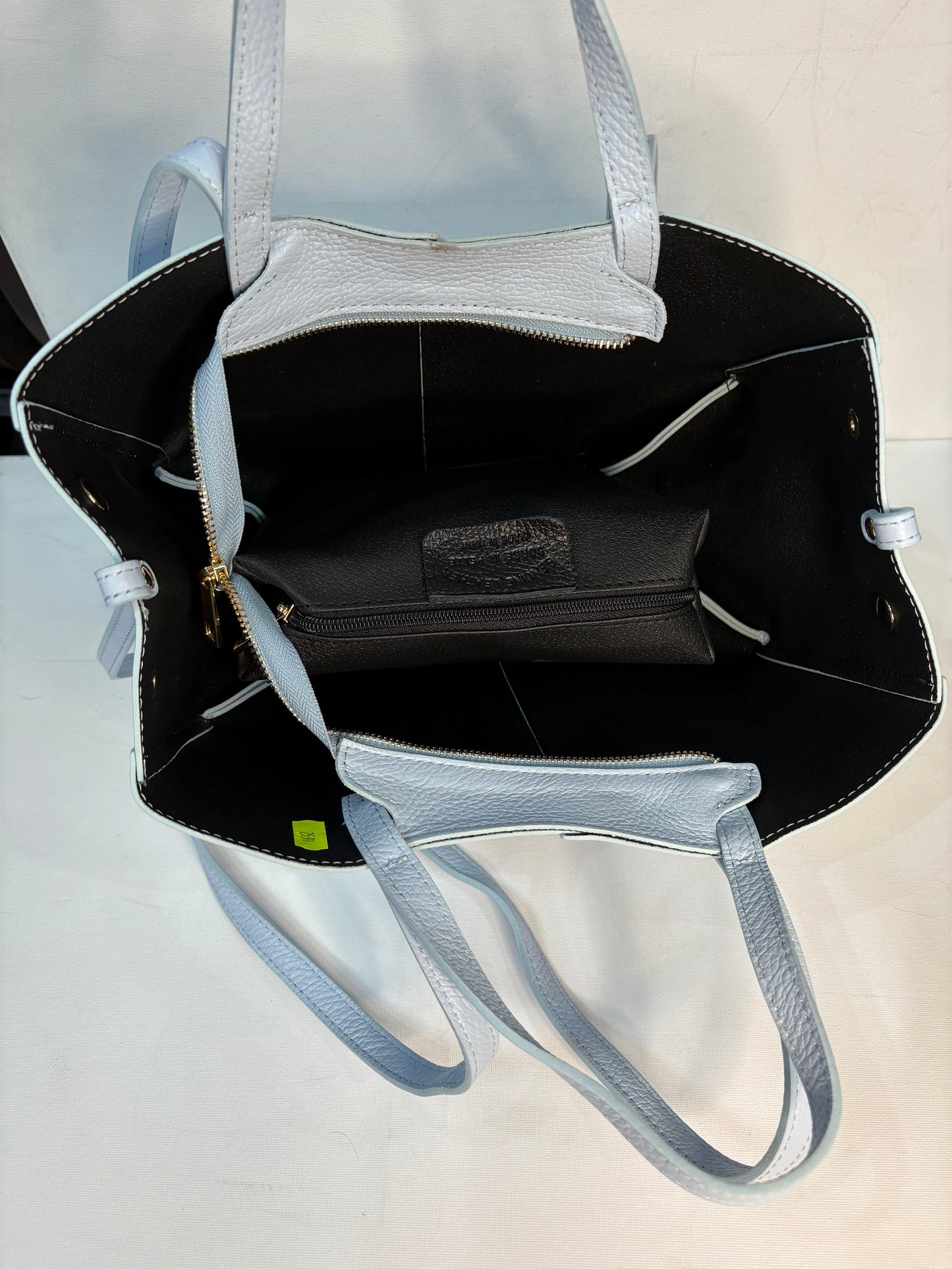 NOWOŚĆ VEZZE skóra naturalna błękitna