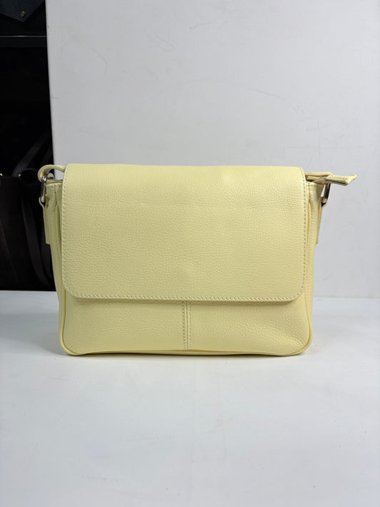 NOWOŚĆ VEZZE skóra naturalna  żółta