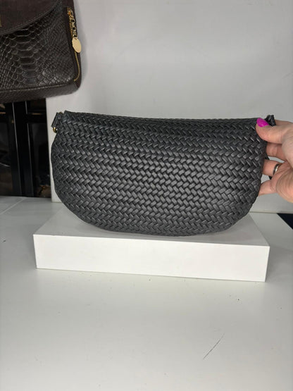 NOWOŚĆ Nerka skóra naturalna czarna włoska