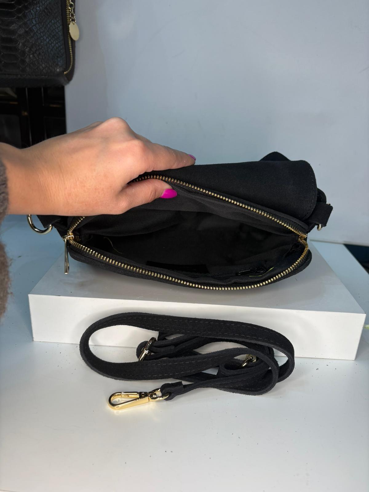 NOWOŚĆ VEZZE zamsz naturalny