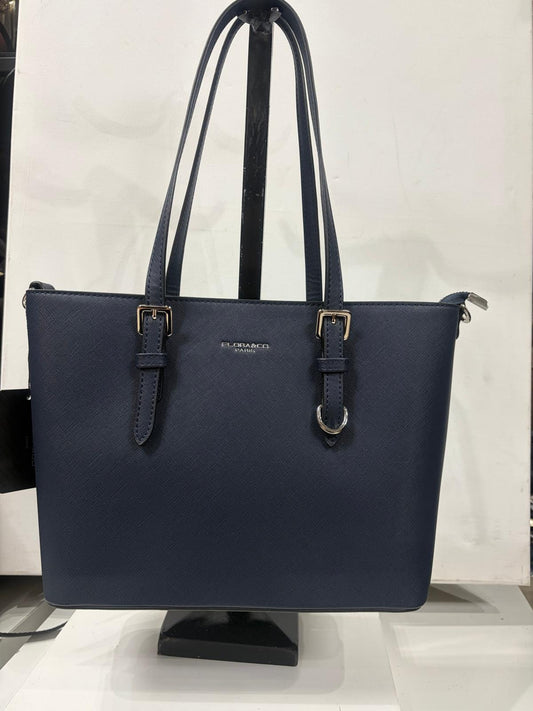 NOWOŚĆ torebka Flora&co skora ekologiczna niebieska