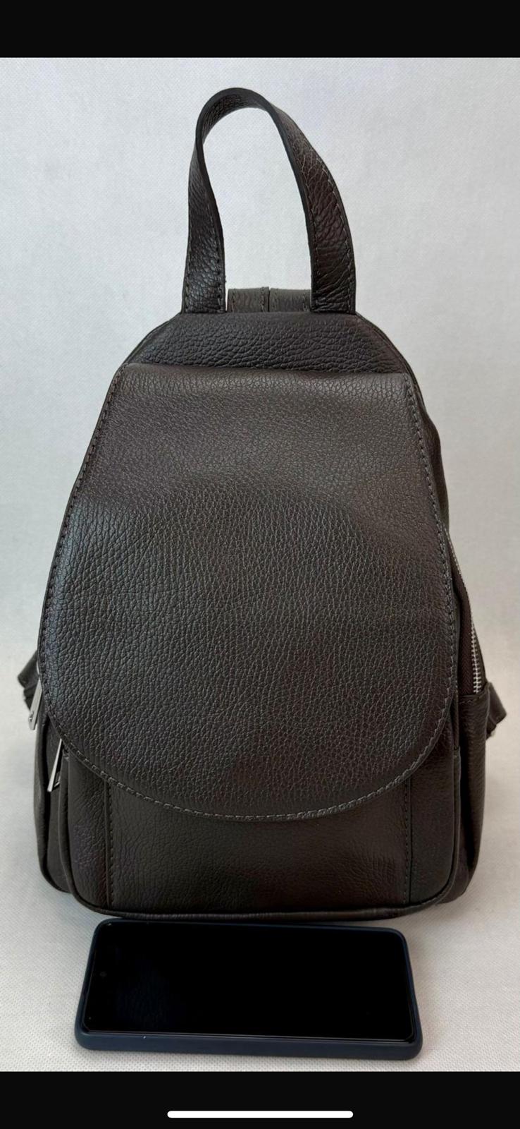 NOWOŚĆ Plecak skóra naturalna ITALY CZARNY