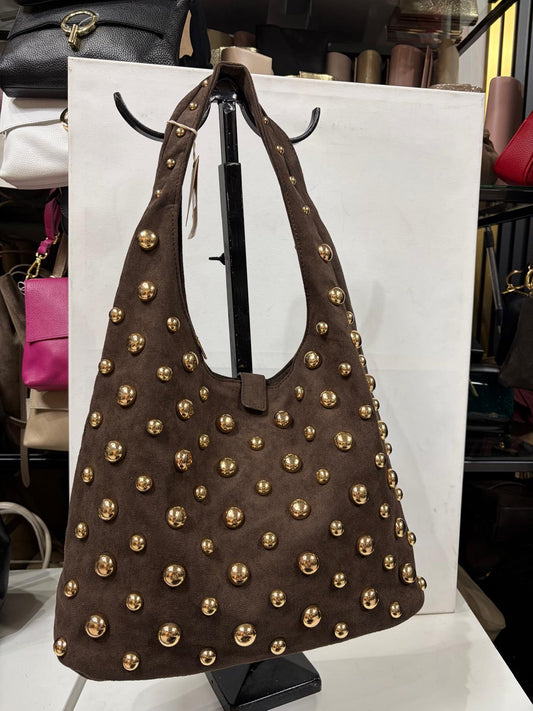 NOWOŚĆ Torebka zamsz ekologiczny