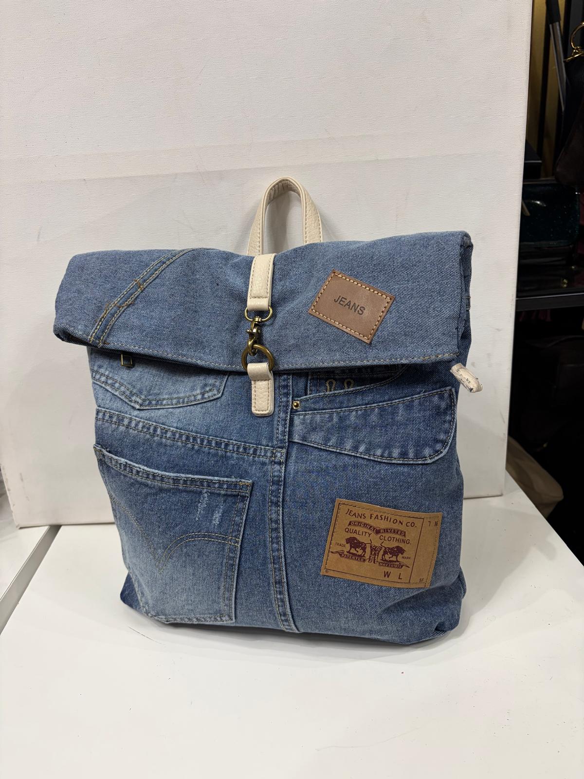 NOWOŚĆ Plecak Jeansowy